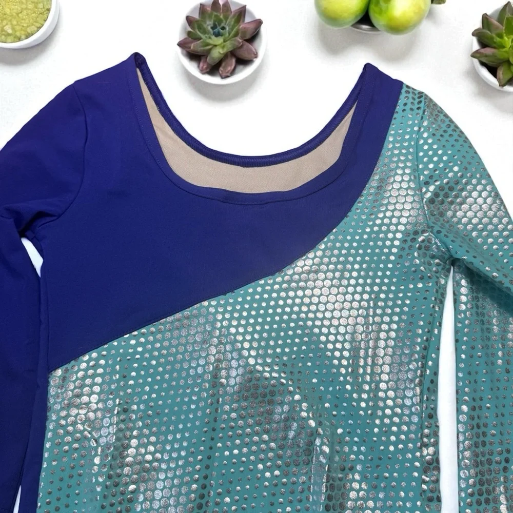 CS Rainbeau Moves long sleeved leotard